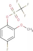 4-Fluoro-2-methoxyphenyl trifluoromethanesulphonate