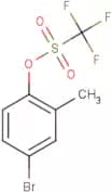 4-Bromo-2-methylphenyl trifluoromethanesulphonate