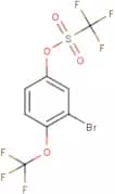 3-Bromo-4-(trifluoromethoxy)phenyl trifluoromethanesulphonate