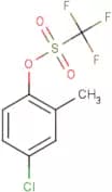 4-Chloro-2-methylphenyl trifluoromethanesulphonate
