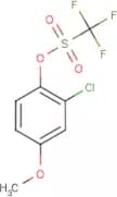 2-Chloro-4-methoxyphenyl trifluoromethanesulphonate