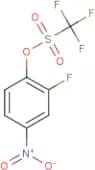 2-Fluoro-4-nitrophenyl trifluoromethanesulphonate