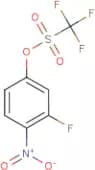 3-Fluoro-4-nitrophenyl trifluoromethanesulphonate