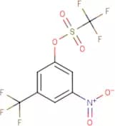 3-Nitro-5-(trifluoromethyl)phenyl trifluoromethanesulphonate