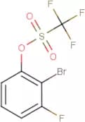 2-Bromo-3-fluorophenyl trifluoromethanesulphonate