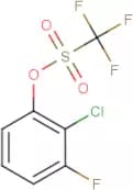2-Chloro-3-fluorophenyl trifluoromethanesulphonate