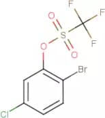 2-Bromo-5-chlorophenyl trifluoromethanesulphonate