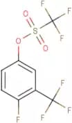 4-Fluoro-3-(trifluoromethyl)phenyl trifluoromethanesulphonate