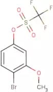 4-Bromo-3-methoxyphenyl trifluoromethanesulphonate
