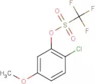 2-Chloro-5-methoxyphenyl trifluoromethanesulphonate