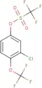 3-Chloro-4-(trifluoromethoxy)phenyl trifluoromethanesulphonate