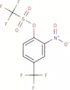 2-Nitro-4-(trifluoromethyl)phenyl trifluoromethanesulphonate