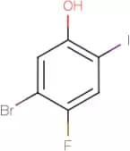 5-Bromo-4-fluoro-2-iodophenol