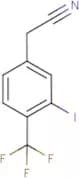 3-Iodo-4-(trifluoromethyl)phenylacetonitrile