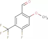 4-Fluoro-2-methoxy-5-(trifluoromethyl)benzaldehyde