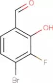 4-Bromo-3-fluoro-2-hydroxybenzaldehyde