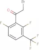 2,6-Difluoro-3-(trifluoromethyl)phenacyl bromide