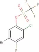 5-Bromo-2-chloro-4-fluorophenyl trifluoromethanesulfonate