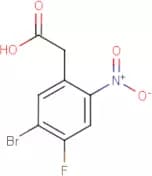 5-Bromo-4-fluoro-2-nitrophenylacetic acid