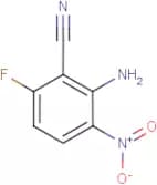 2-Amino-6-fluoro-3-nitrobenzonitrile
