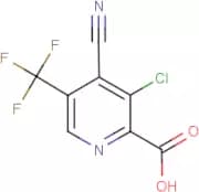 3-Chloro-4-cyano-5-(trifluoromethyl)pyridine-2-carboxylic acid