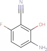 3-Amino-6-fluoro-2-hydroxybenzonitrile