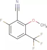 6-Fluoro-2-methoxy-3-(trifluoromethyl)benzonitrile