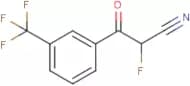 2-Fluoro-3-oxo-3-[3-(trifluoromethyl)phenyl]propanenitrile