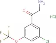 3-Chloro-5-(trifluoromethoxy)phenacylamine hydrochloride