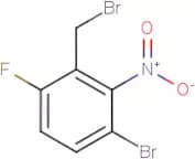3-Bromo-6-fluoro-2-nitrobenzyl bromide