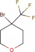 4-Bromo-4-(trifluoromethyl)tetrahydro-2H-pyran