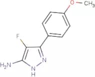 5-Amino-4-fluoro-3-(4-methoxyphenyl)-1H-pyrazole