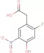 2-Fluoro-4-hydroxy-5-nitrophenylacetic acid