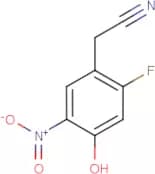2-Fluoro-4-hydroxy-5-nitrophenylacetonitrile