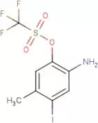 2-Amino-4-iodo-5-methylphenyl trifluoromethanesulphonate
