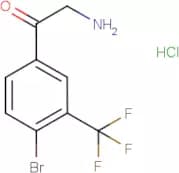 4-Bromo-3-(trifluoromethyl)phenacylamine hydrochloride