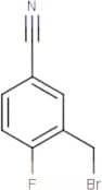 3-(Bromomethyl)-4-fluorobenzonitrile