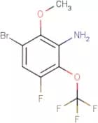 2-Amino-6-bromo-4-fluoro-3-(trifluoromethoxy)anisole