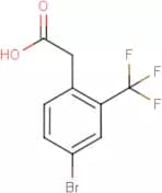 4-Bromo-2-(trifluoromethyl)phenylacetic acid
