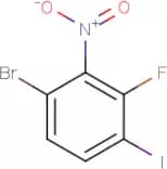 6-Bromo-3-iodo-2-fluoronitrobenzene