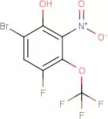 6-Bromo-4-fluoro-2-nitro-3-(trifluoromethoxy)phenol