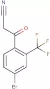 4-Bromo-2-(trifluoromethyl)benzoylacetonitrile