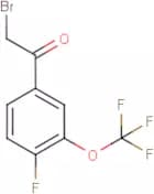 4-Fluoro-3-(trifluoromethoxy)phenacyl bromide
