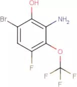 2-Amino-6-bromo-4-fluoro-3-(trifluoromethoxy)phenol