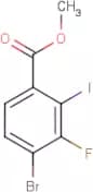 Methyl 4-bromo-3-fluoro-2-iodobenzoate