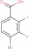 4-Bromo-3-fluoro-2-iodobenzoic acid