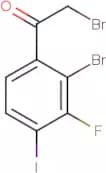 2-Bromo-3-fluoro-4-iodophenacyl bromide
