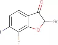 2-Bromo-7-fluoro-6-iodobenzo[b]furan-3(2H)-one