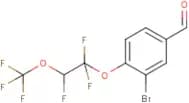 3-Bromo-4-[1,1,2-trifluoro-2-(trifluoromethoxy)ethoxy]benzaldehyde