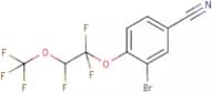 3-Bromo-4-[1,1,2-trifluoro-2-(trifluoromethoxy)ethoxy]benzonitrile